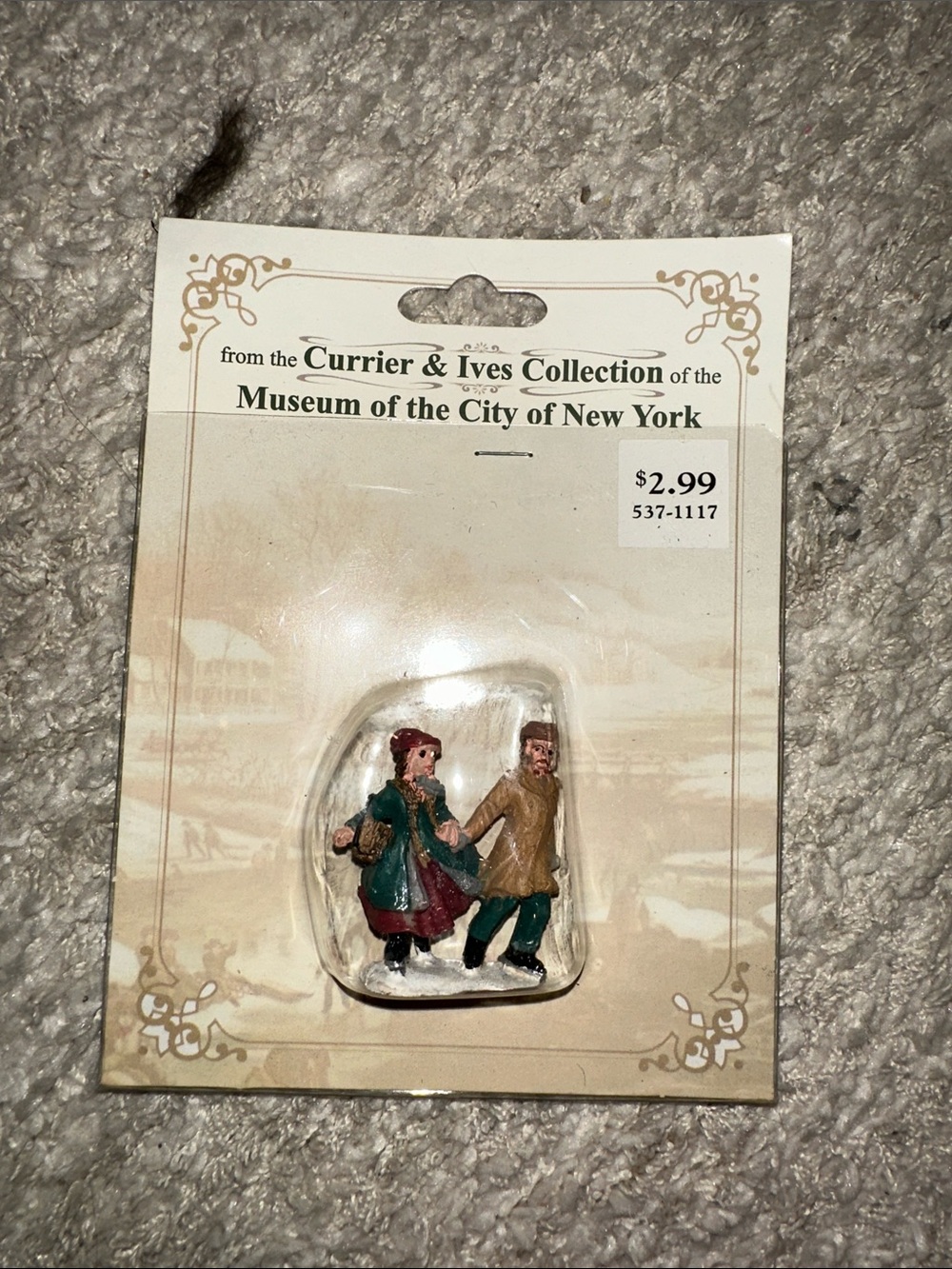 Vintage Currier & Ives Collection Figurine
